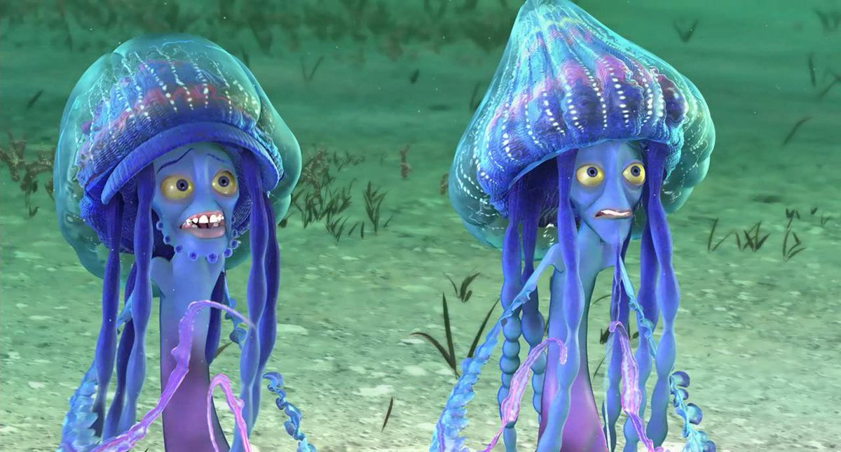Where is bernie and ernie from? watch shark tale at 1400 on
