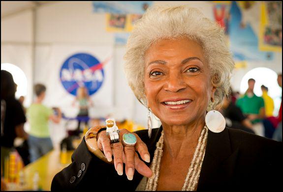 Hailing frequencies open -> MT Happy Birthday to the energizing & inspiring Nichelle Nichols today! 