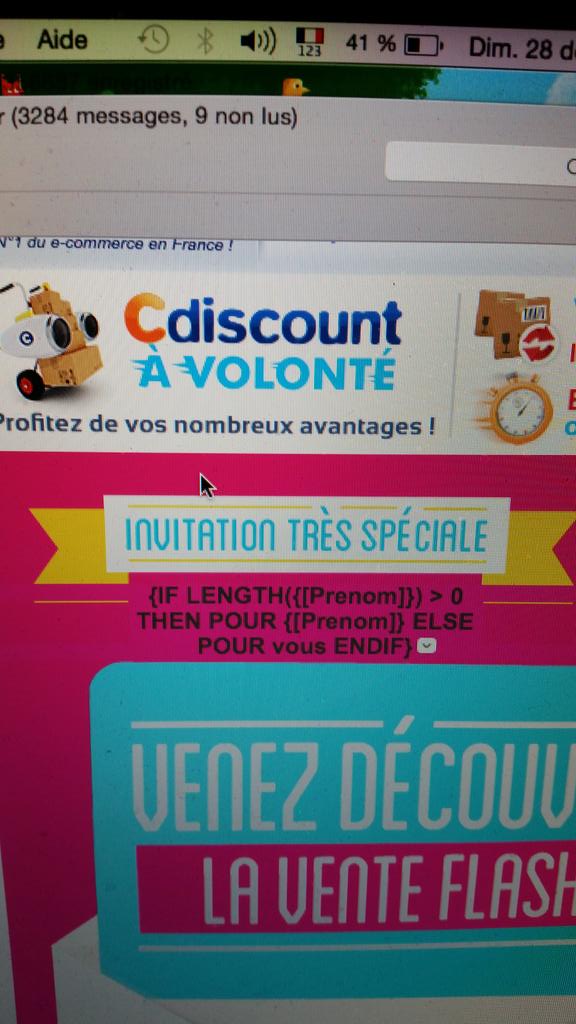 MumuDivine's tweet image. Y'a une macro loupée chez cdiscount là!   #macroexcel