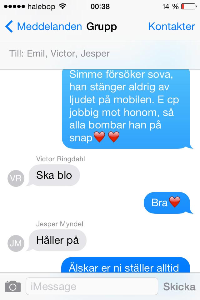 rosvseb's tweet photo. Vänner som alltid ställer upp❤️ http://t.co/KgakbUiUMQ