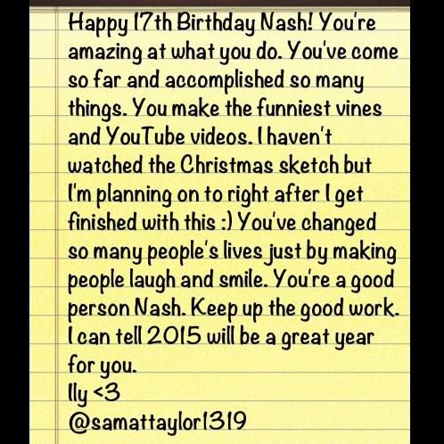  HAPPY BDAY HAMILTON NASH GRIER! <3 <3 <3 <3 <3 <3 <3 <3 <3 <3 <3 <3 <3 <3 <3 <3 <3 x3 