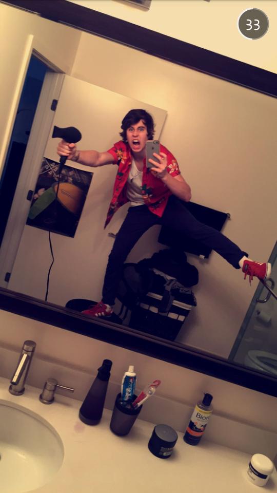 Happy birthday nash grier   I love u  I love this pic       