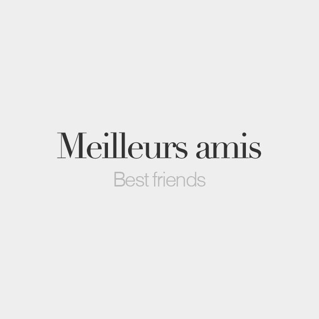 When Scanning Line Art You Should : French words on twitter quot meilleurs amis feminine