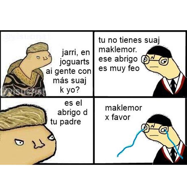 yisucrist's tweet photo. las inkreibles aventuras d maklemor y jarri potter

*rt si yoraste fuerte http://t.co/ViNDev9bFf