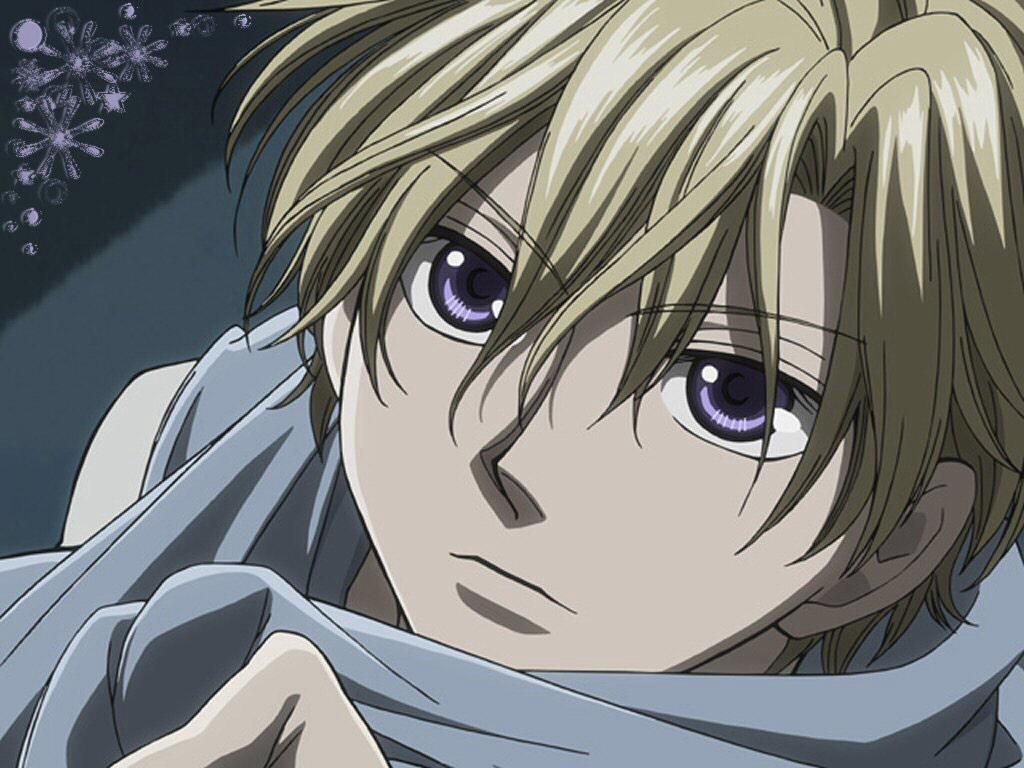The King of the Club Tamaki, he says that me and Haruhi are his kids.