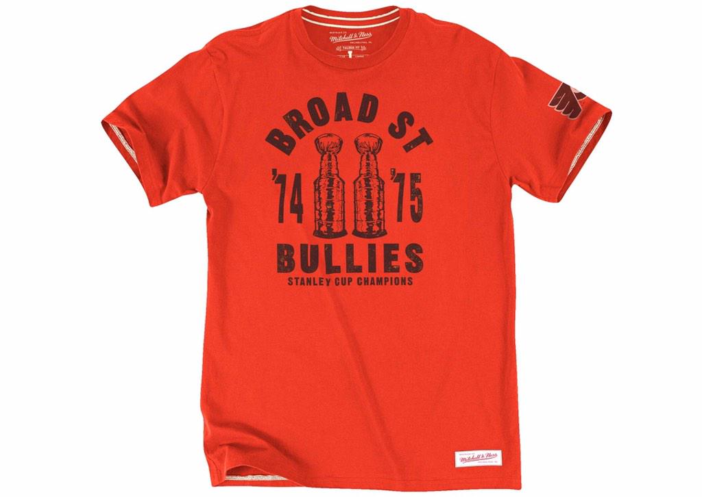 mitchell_ness's tweet photo. Broad St. Bullies Tee #NewArrival #NowAvailable #BroadStreetBullies #StanleyCup #mncollection http://t.co/T1rH1ocvFw http://t.co/JwjCQ9nkhr