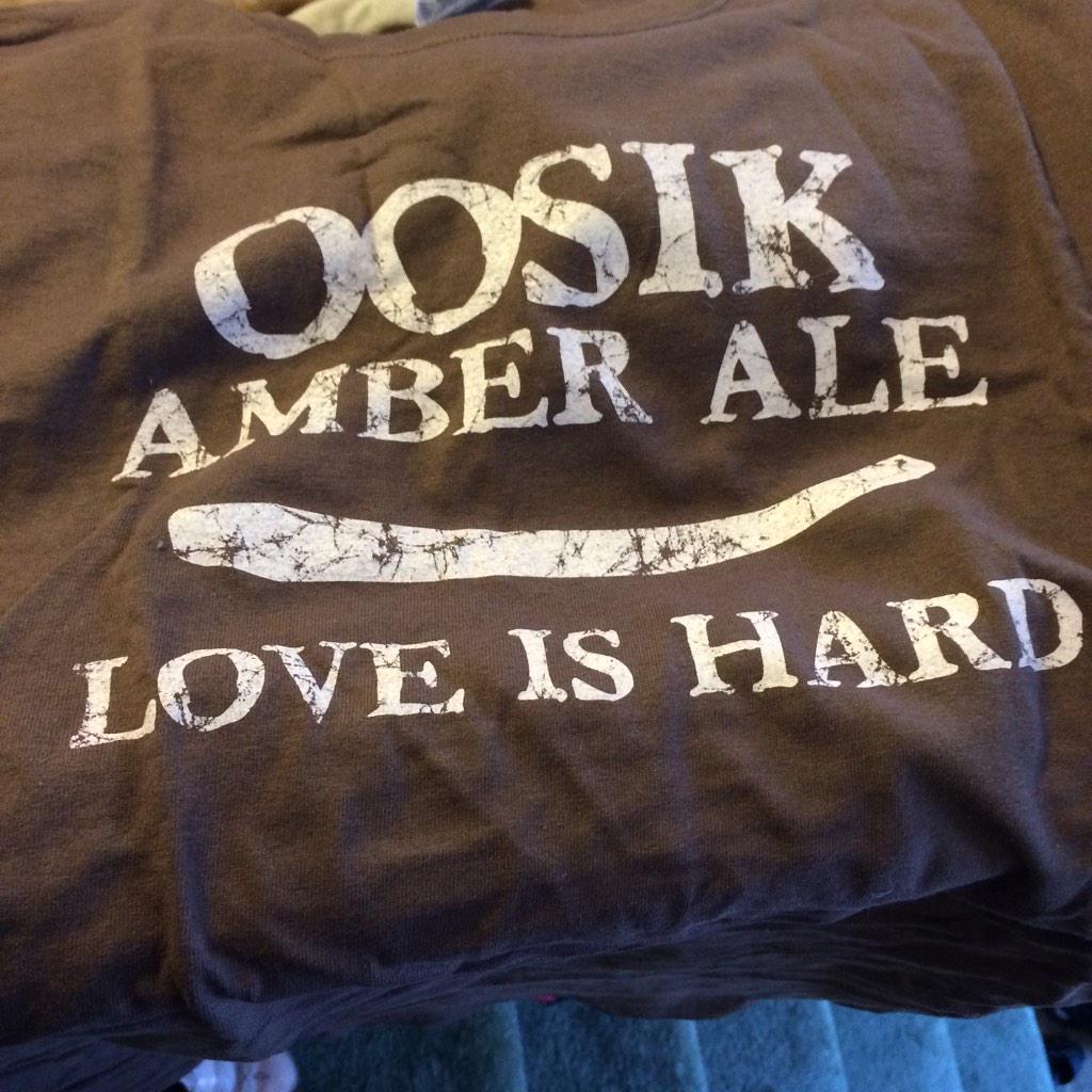 TheBeer_Show's tweet photo. If you don't know what an #Oosik is, Google it. Good beer though! @midnightsunbrew #craftbeer #beershow #beerme http://t.co/5t80egtFra
