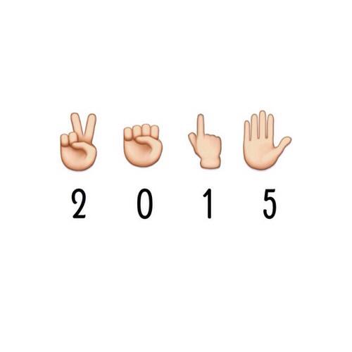 ✌️✊👆✋