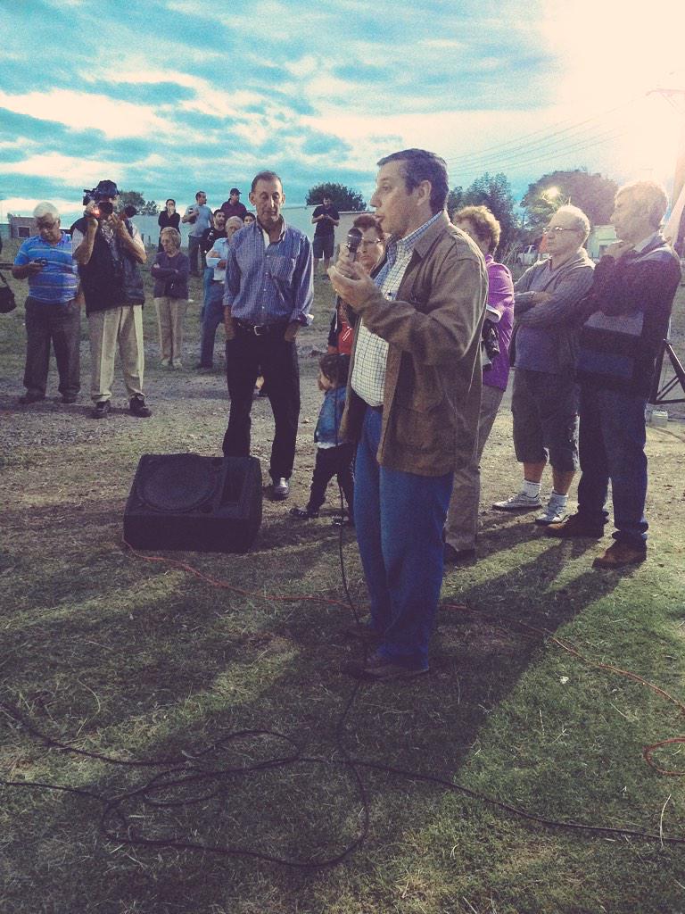 Intendente de Fda @CEnciso62 presenta una inauguración con real impacto en la vida cotidiana de la sociedad.