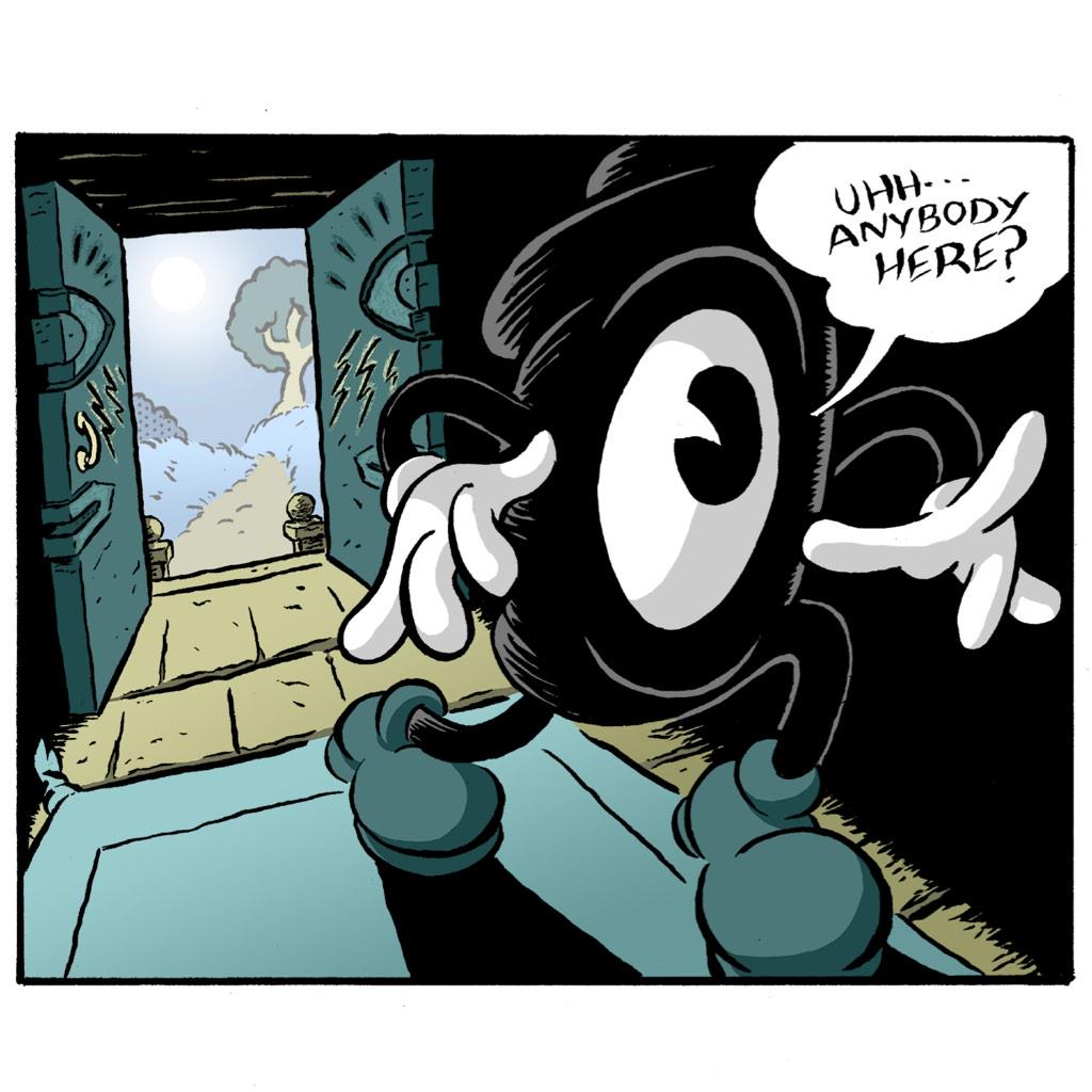 lance_inkwell's tweet photo. Page 2 of Ink-A-Bink "The Eyenitiation" is up now for all to see at http://t.co/3nnh7KyZb3 #comics #webcomics #comicz http://t.co/IbETe9DzVv