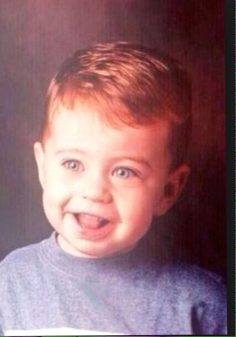 My blue eyed cutie is growing up so fast  happy early birthday babe   -Nash Grier  love u 
