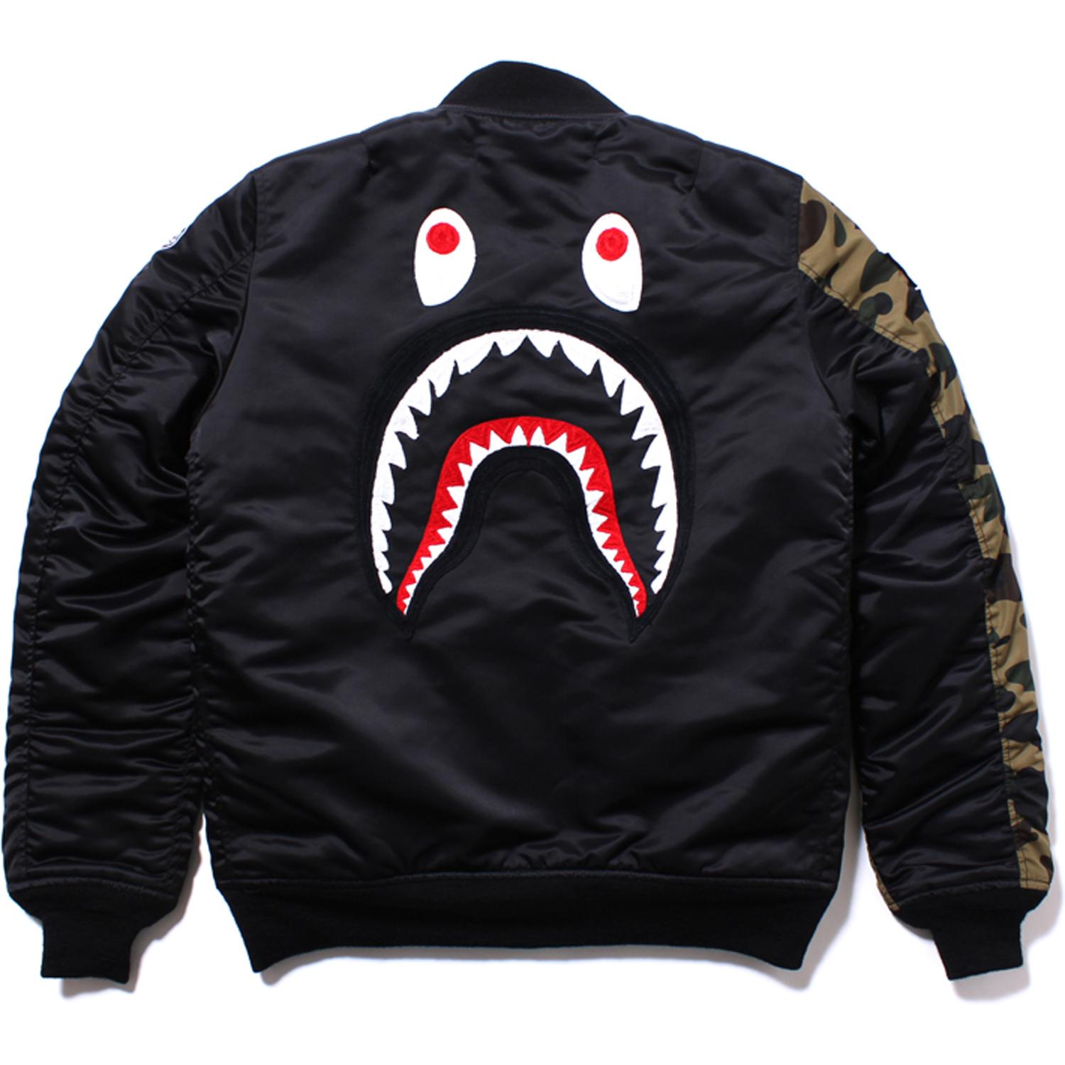 Bape ma1 best sale bomber jacket