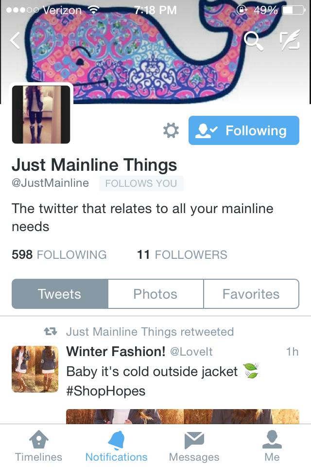 RealClaireC's tweet image. You know you made it on the Mainline when this happens