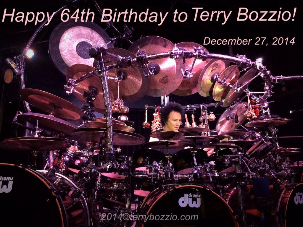 Happy Birthday to Terry Bozzio!
Terry Bozzio was born 27 December 1950. 