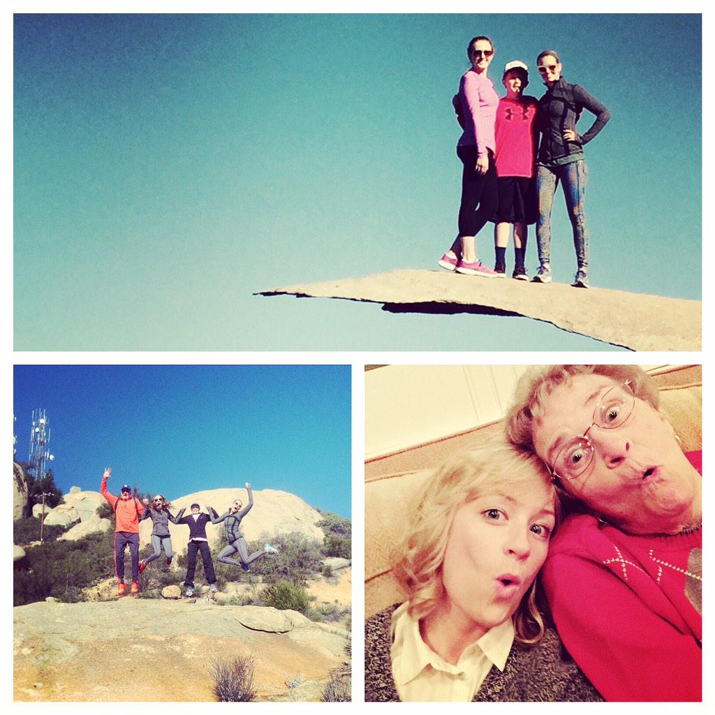 \" Thanks family for a wonderful bday!  - Happy Birthday Beth Behrs