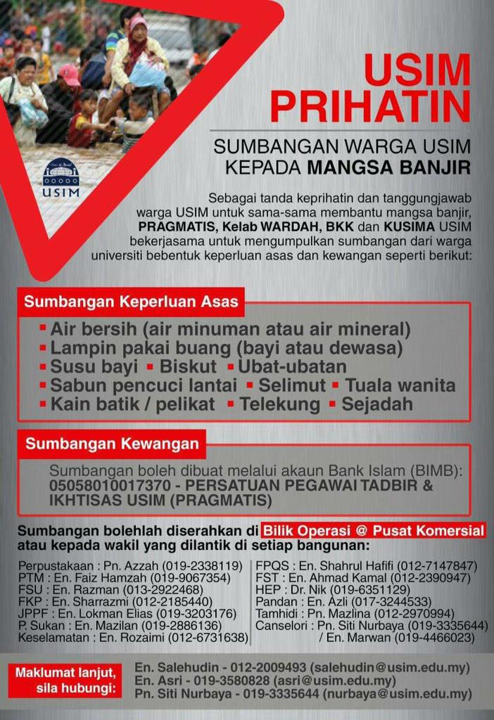sekrefast_usim's tweet photo. "@twt_USIM: mohon sebarkan.
RT !
http://t.co/mOJsUME729"SAMA2 KITA BANTU. Xmampu sumbang harta. Kita sumbang doa. Moga Allah pelihara mereka