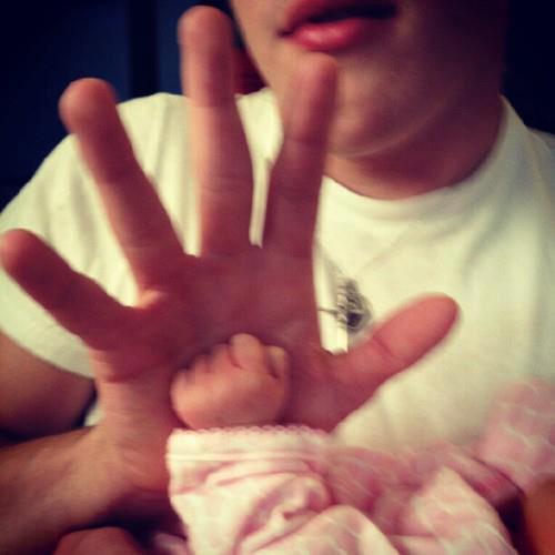 This is too cute 😍💘 Daddy and Daughter 💖