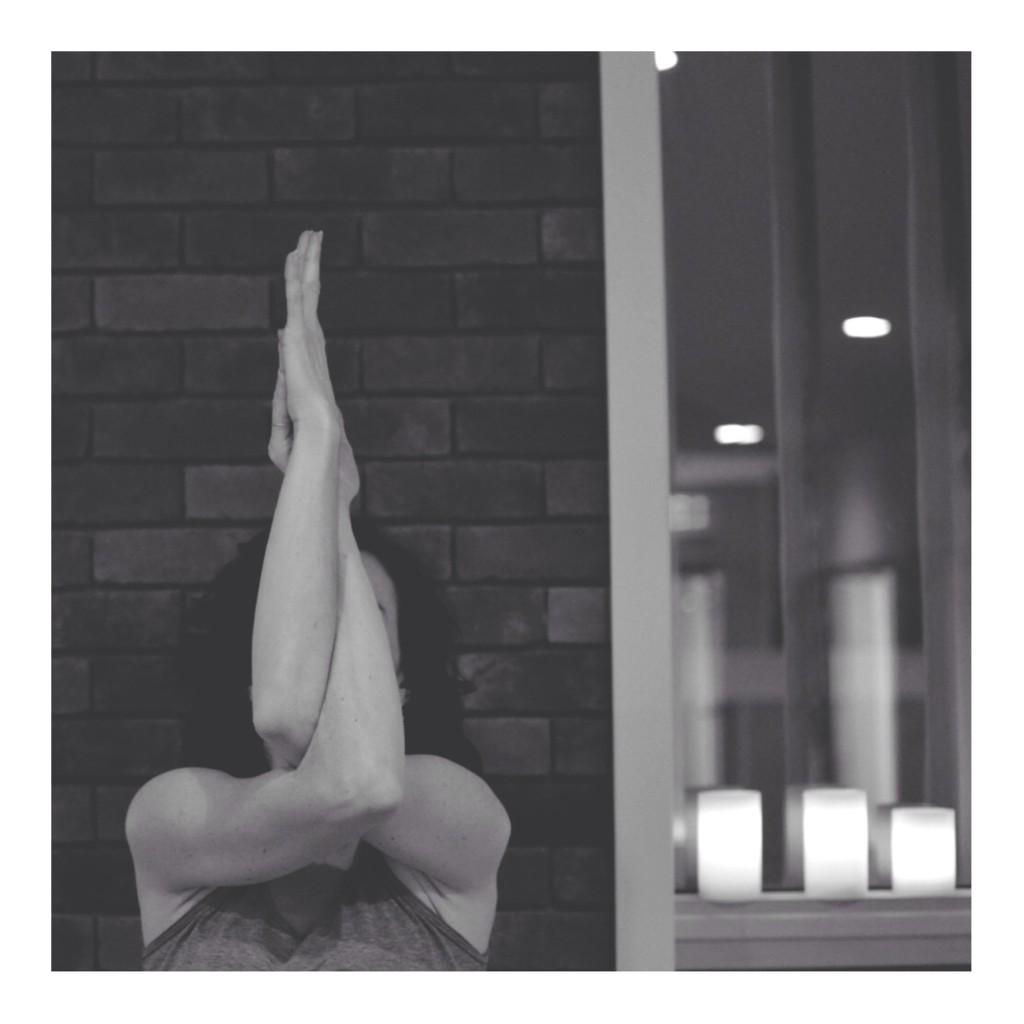 Junction_9's tweet photo. The holidays can get you all wrapped up. Make sure to put in some quality time w/ yourself. // #junction9 #garudasana http://t.co/agFQbh7Wwh