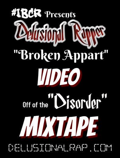 ibcr313's tweet photo. Delusional Rapper "Broken Appart": http://t.co/VZgmUAyXfF
#IBCR #DISORDER @delusionalrap 
#INDEPENDENT http://t.co/M5JeUCEZMU