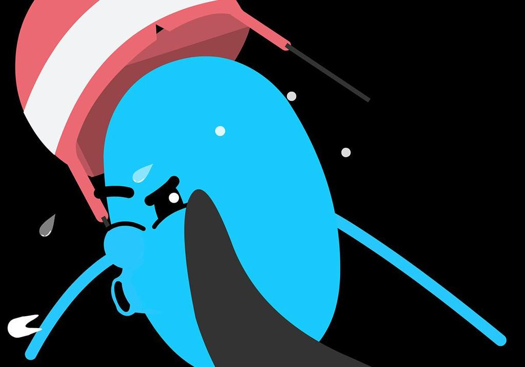 marlay_31's tweet photo. I got knocked out by a penguin! #dumbways2 http://t.co/oBp4yUKhQw http://t.co/mOhWHn77aS