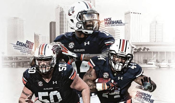 AuburnTigers's tweet photo. #Auburn's official @outbackbowl media guide is available for fans online here: http://t.co/upuMNXk1PB http://t.co/iBYyXxS8Cn