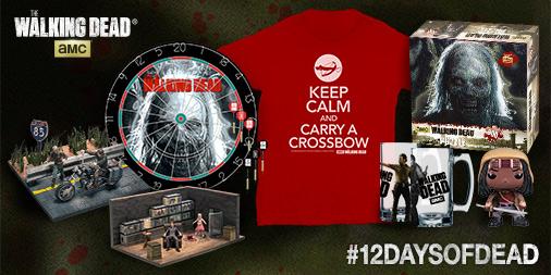 On the #SeventhDayOfDead, #TheWalkingDead gave to me... 🎵 
RT for a chance to win a #12DaysOfDead prize pack! #Sweeps