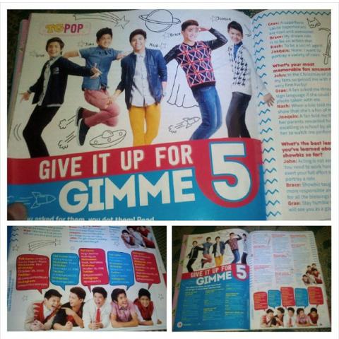 TeamAeignAguas's tweet photo. “@NashAguasOFC: Grab a copy of Total Girl Magazine! Featuring Gimme 5 #TGPop 😎🙋😀 http://t.co/VWMcJtshT4”