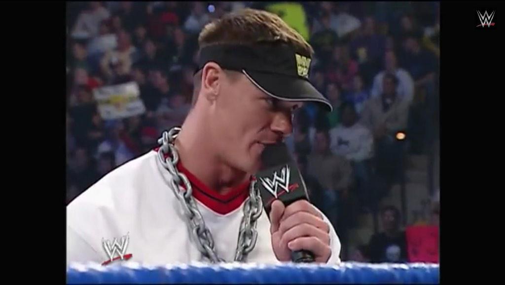 gerardbraps's tweet photo. @JohnCena that bad left the presenter in the debut of carlitos http://t.co/k1U9XAfD6h