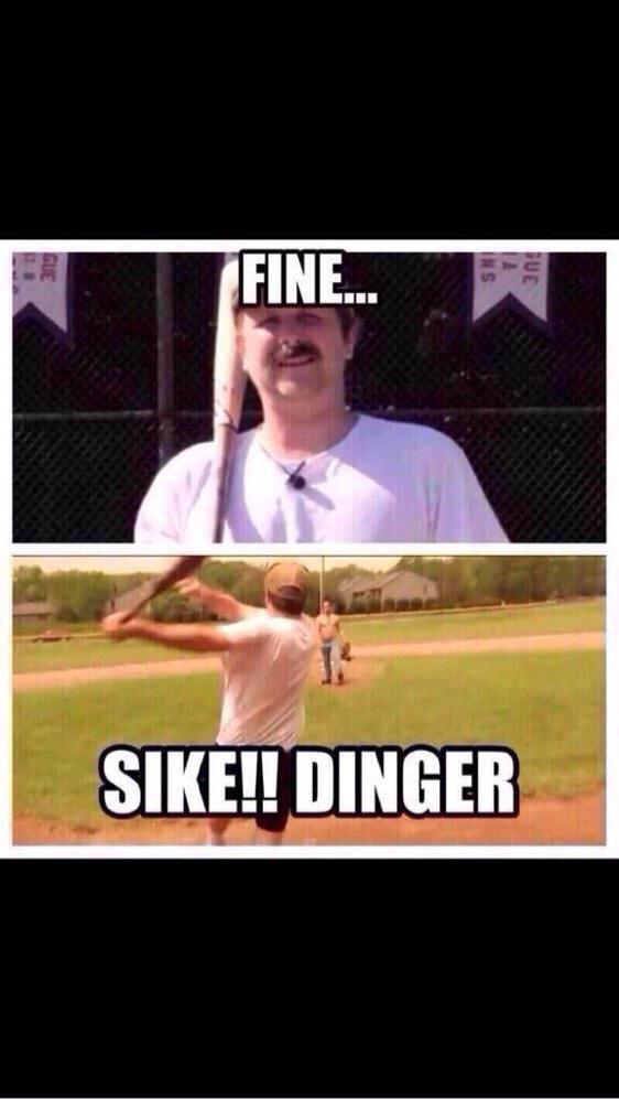 US_Catcher's tweet image. When coach tells me to bunt