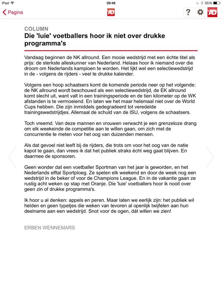 Snot voor de ogen, dat willen we zien. #nkallround  #AD #schaatsen