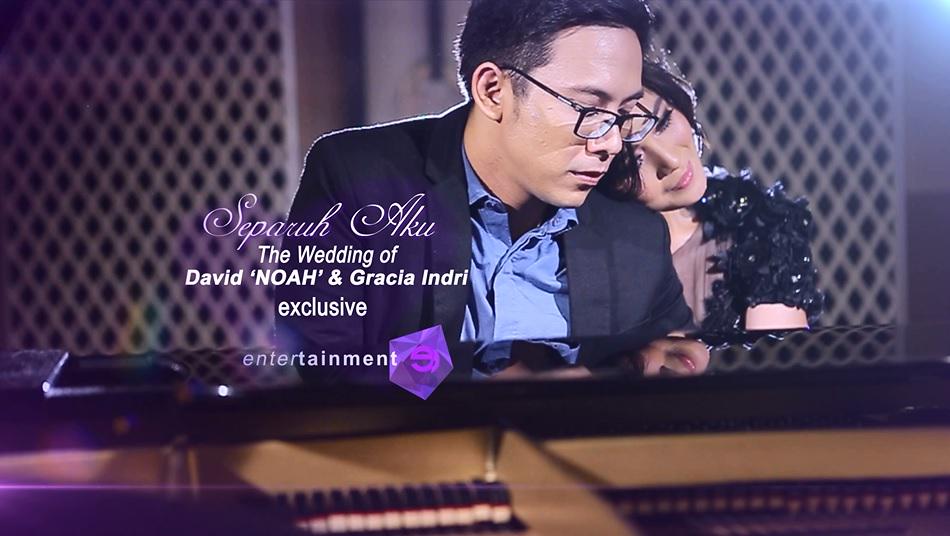 mdtvindonesia's tweet photo. Entertainment News "Separuh Aku David NOAH &amp; Gracia Indri The Wedding". Minggu, 28 Desember pkl. 16.00 WIB. http://t.co/fBvOW9tCkM