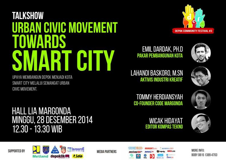 depoklikcom's tweet photo. ini salah satu talkshow di ministage (indoor) #DCF2014 #depOK http://t.co/h3HE2Lm82D