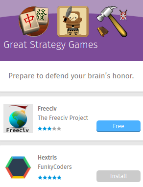 #Hextris featured again, this time in "Great Strategy Games", along other great apps ! :) #mozilla #FirefoxOS