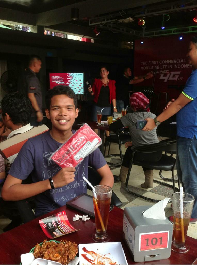 iLoopMedan's tweet image. Ini dia salah satu pemenang games Goreng4n 5ore loopers #LoopB15A #getready4Greatness