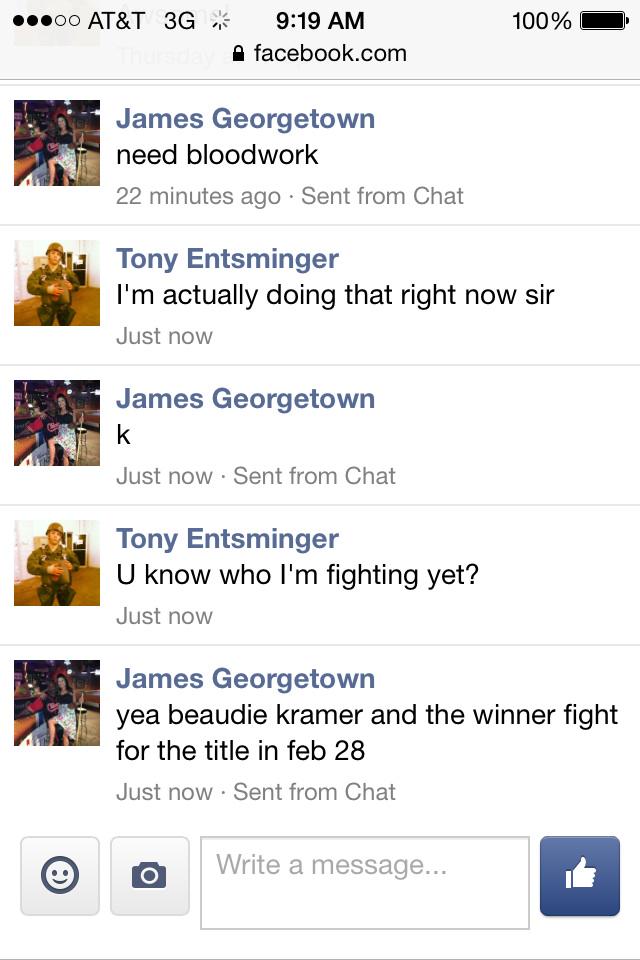 entst59's tweet photo. If I win next month I'm fighting for a belt!!! http://t.co/mbkKILivpV