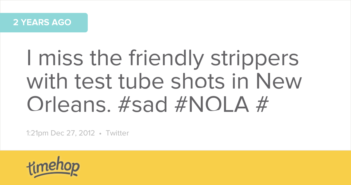 TheDoll_19's tweet photo. Still true today. My heart belongs to NOLA.... And the music and the food. Hmmmmm take me back... http://t.co/LrcyyTn4oO