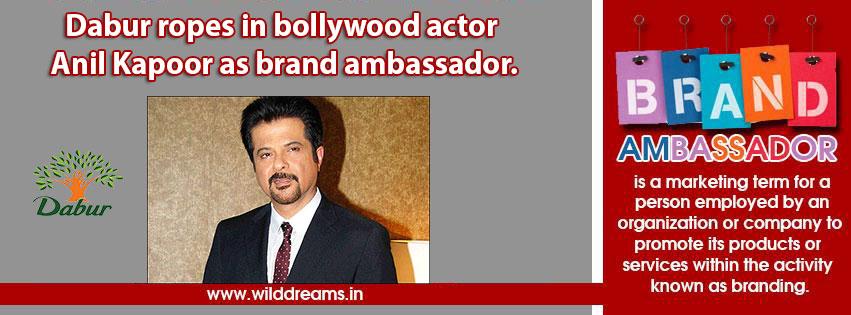 #Dabur ropes in bollywood actor #AnilKapoor as brand ambassador.
