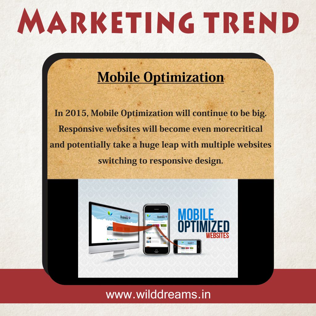 #Marketing #Trend #MobileOptimization