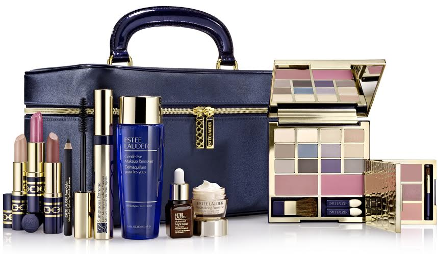 кейс эсте лаудер. эсте лаудер чемодан косметики. Estee lauder набор. подарочный набор эсте лаудер. Estee lauder набор косметики в кейсе.