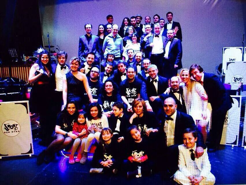 joybigband's tweet photo. Primer concierto. No os perdáis hoy el segundo y último.  A favor de ASÍON http://t.co/tgVPe5g4Pw