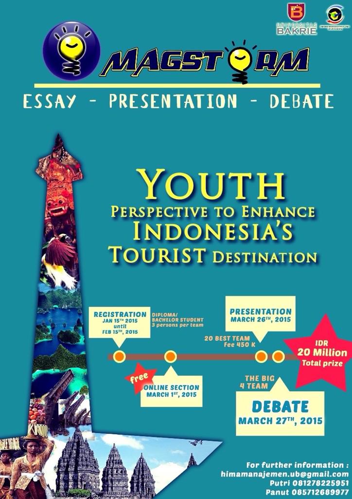 imamarief5's tweet photo. Suka debat ? Karena Magstorm is back !!!  Buruan daftar di @MagStormUB dengan hadiah puluhan juta, ayoo #Magstorm2015 http://t.co/YbjB3JAayy