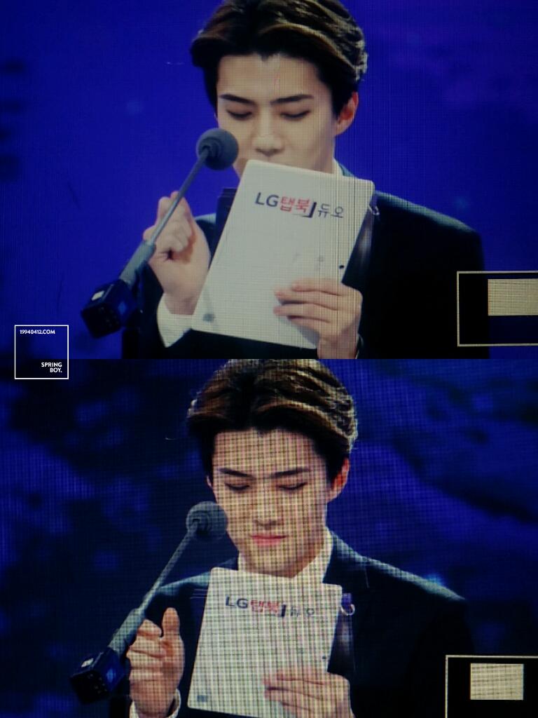 141227 KBS 연예대상 세훈이 3 앙대영~