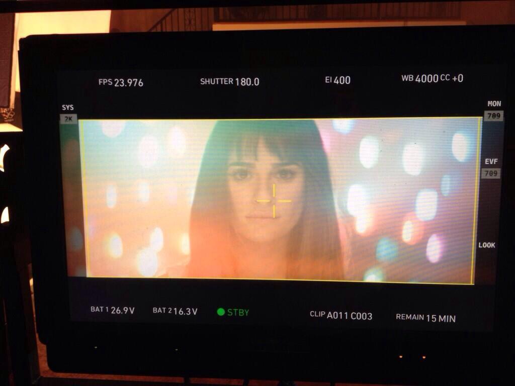 RememberWhenLea's tweet photo. @RememberWhenLea Remember when Lea's first music video came out? 😪💕 http://t.co/YbyzUpIA4r