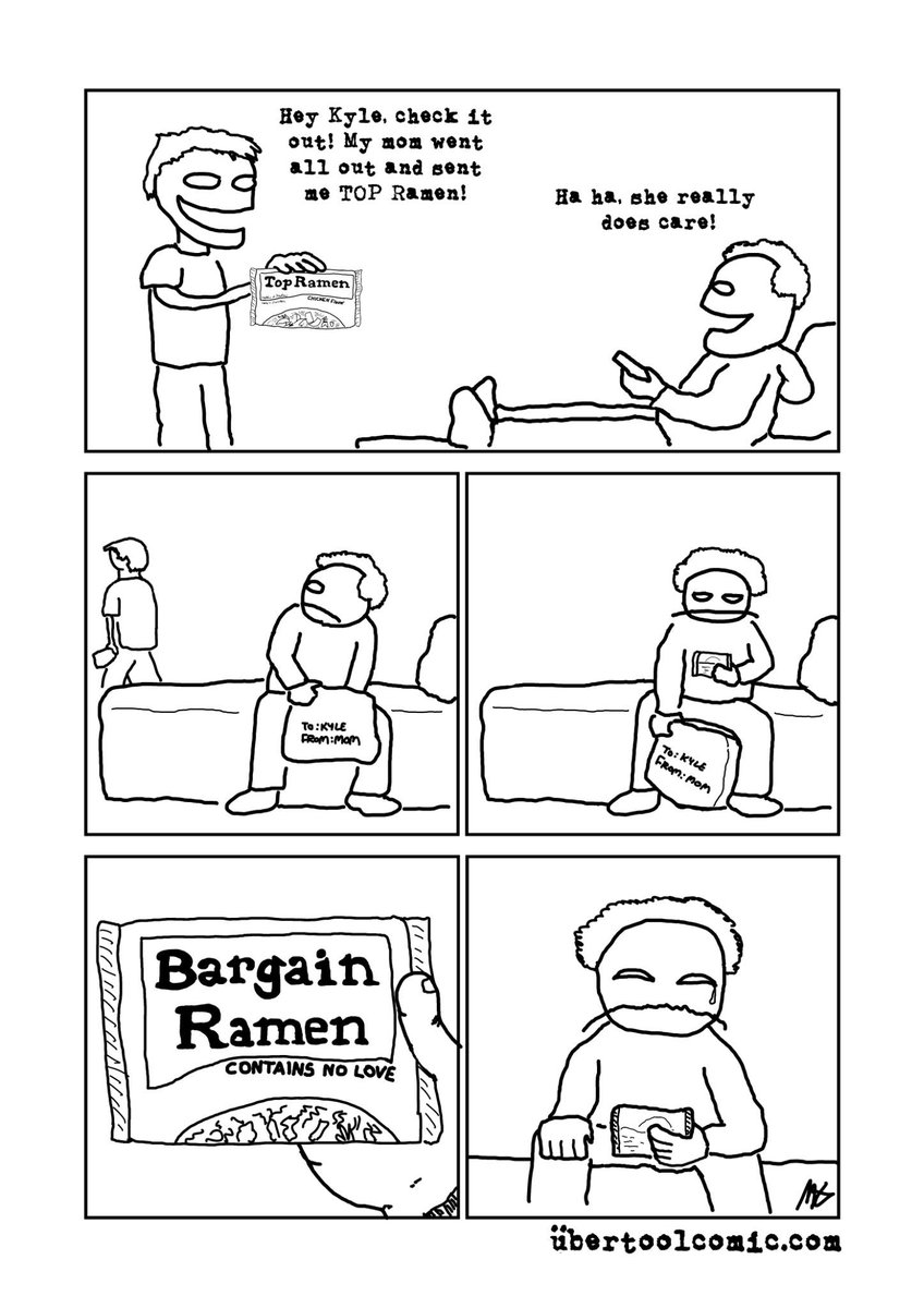 Glavin13's tweet image. New comic about college food: ubertoolcomic.com/?comic=no-120 heat it up on reddit: reddit.com/r/comics/dupli…