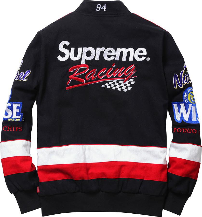 supreme racing jacket