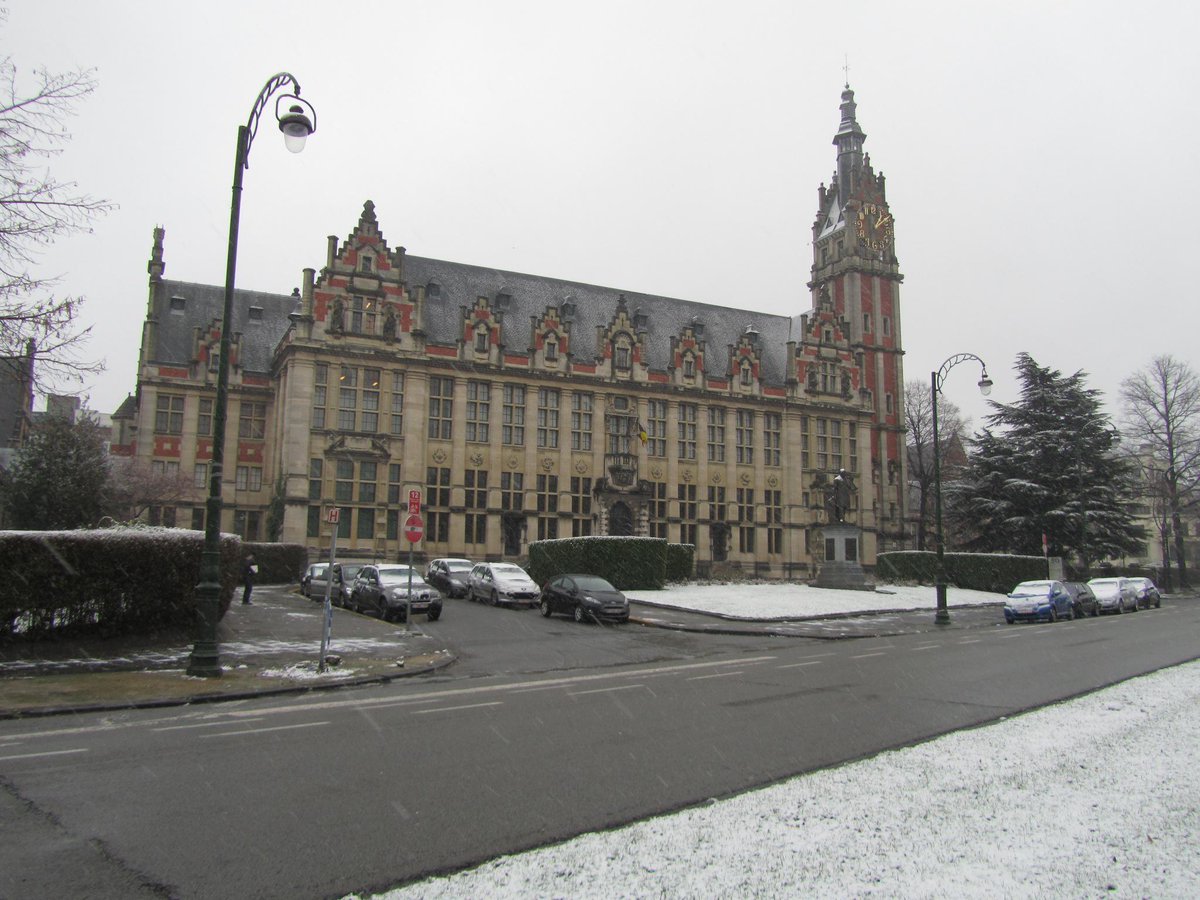 Premières neiges sur l'<a href="/ULBruxelles/">Université libre de Bruxelles</a>