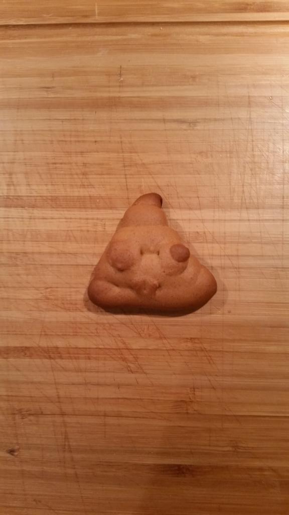 So my sister made me a turd cookie...