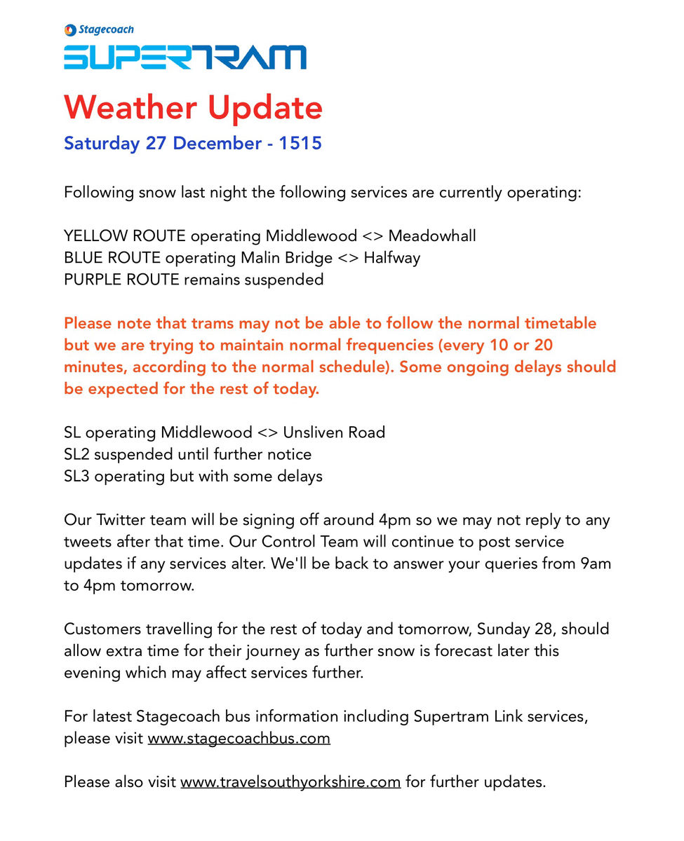SY_Supertram's tweet photo. 1515 update from Supertram http://t.co/OtPAUCLgUo