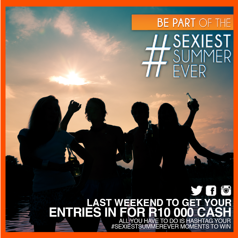 TropitoneZA's tweet photo. Get your last #SexiestSummerEver entries in this weekend for the R10k grand prize!! http://t.co/GeKDnGTtJX