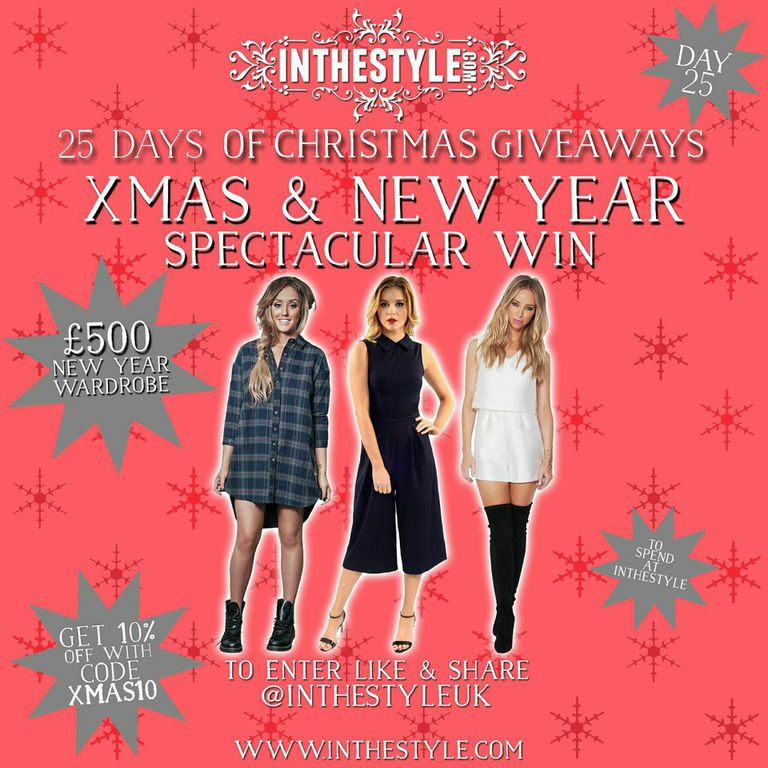 inthestyleUK's tweet image. Were giving away £500 worth of In The Style goodies! Amazing right?! RT &amp;amp; FOLLOW to enter.. #inthestylexmasgiveaway